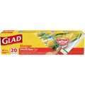 Glad Food Storage Zipper gal., PK240 55050